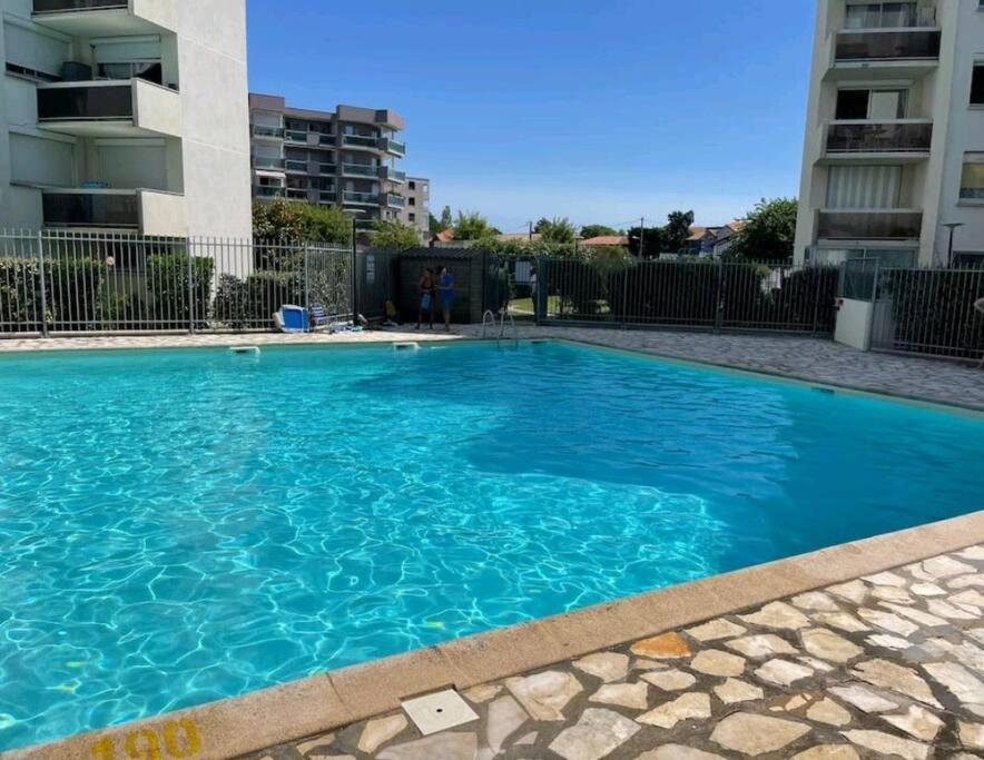 Vue Panoramique Sur Bassin,Piscine Et Terrasse Apartman Arcachon Kültér fotó